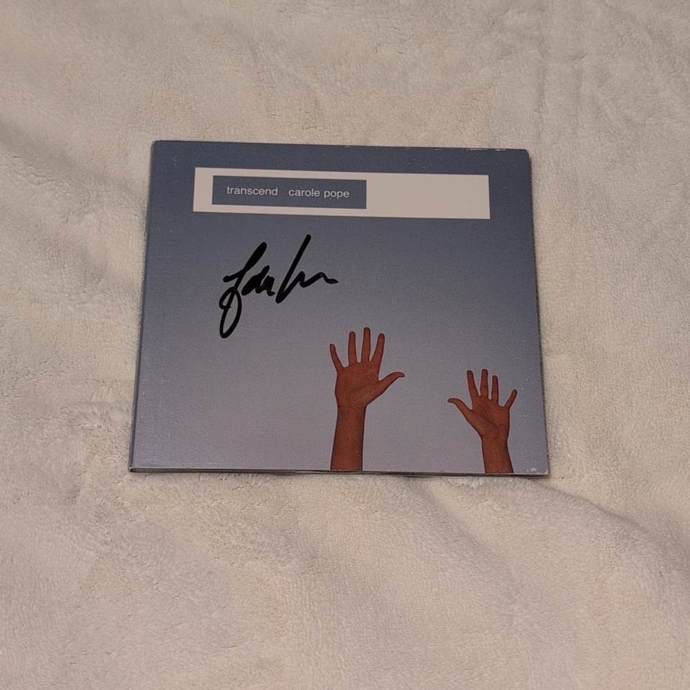 Carole Pope Transcend Album. CD. Autographed.